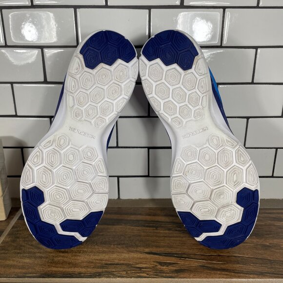 Nike Flex Trainer 6 Print Womens Size 8.5 Shoes Blue Athletic Low Top Sneaker - Picture 8 of 14